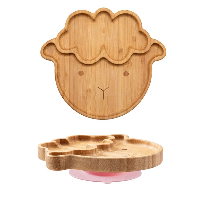 wooden dinner plate	