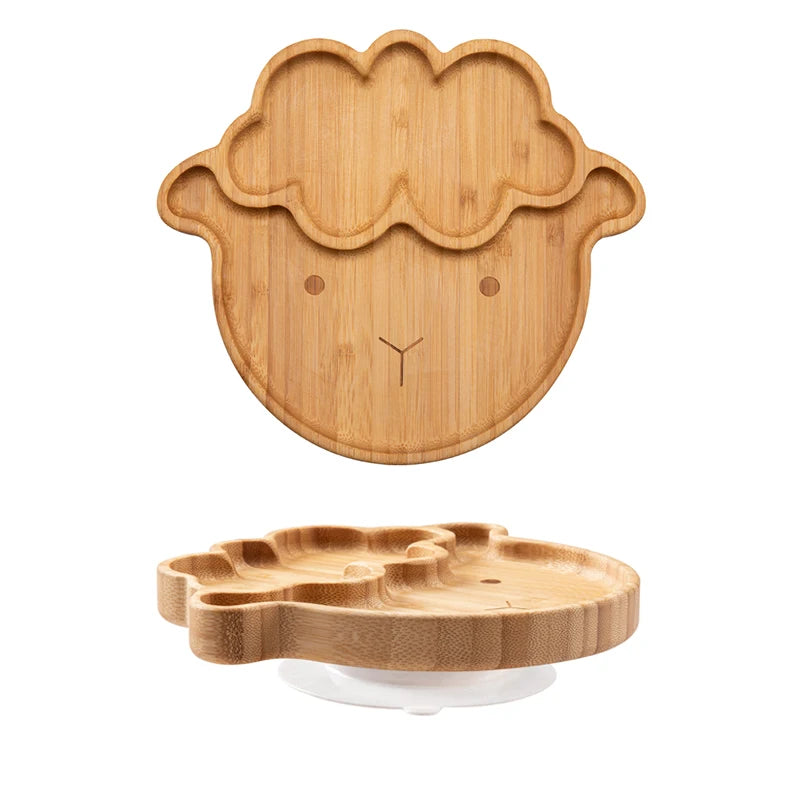 wooden dinner plate	