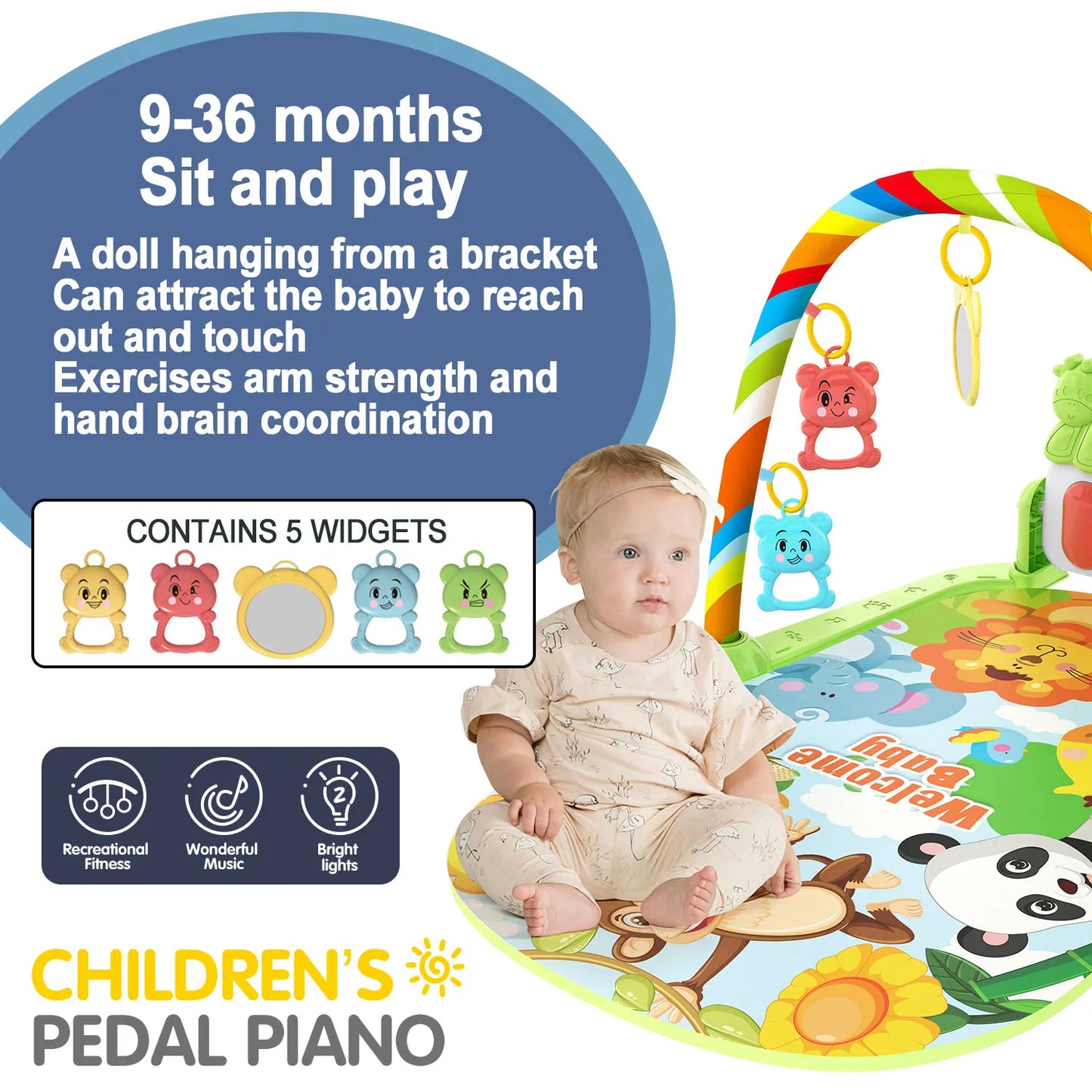 Early Educational Crawling Mat