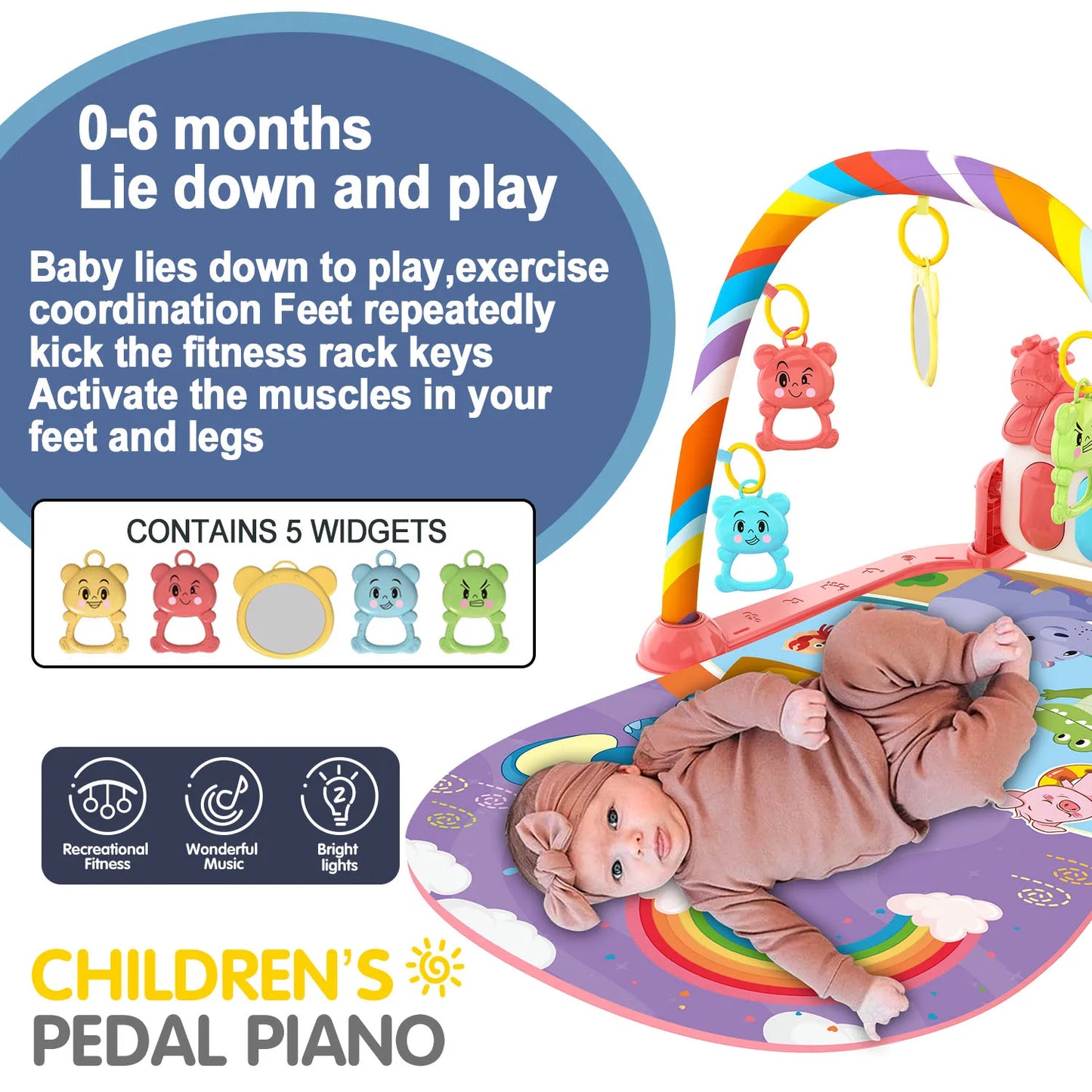 Early Educational Crawling Mat